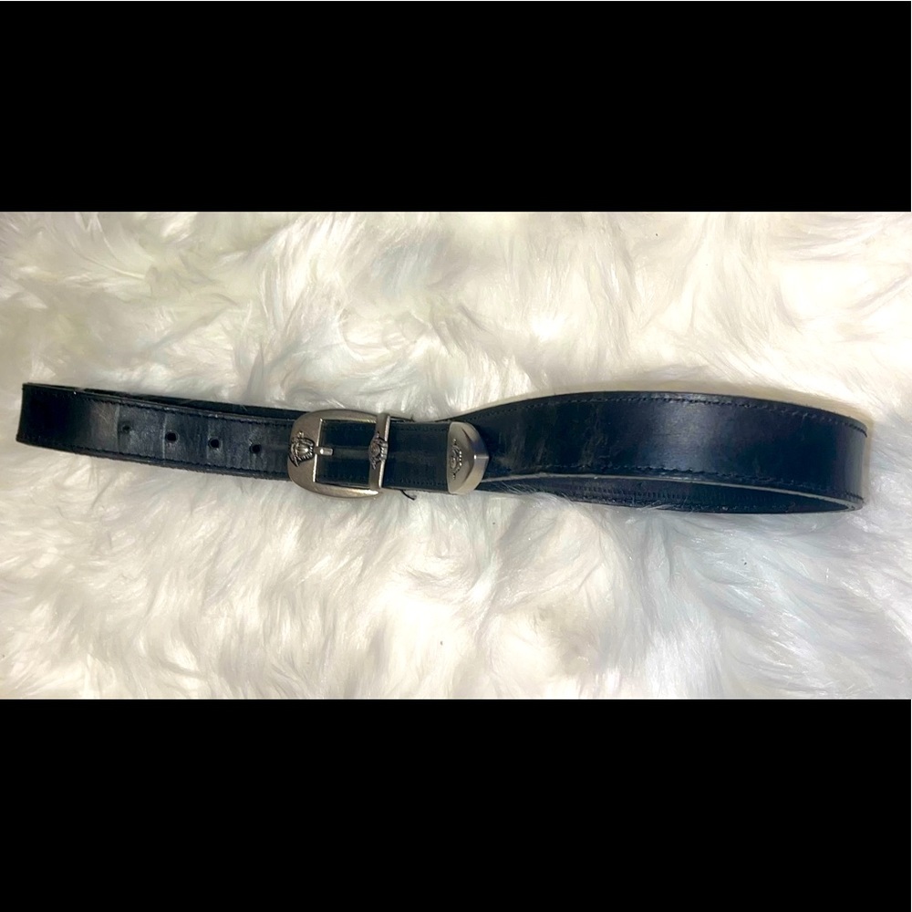Women vintage rare 80’s-90’s  Gianni versace medusa genuine leather belt